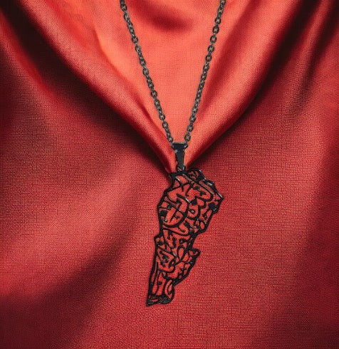 Strong Sign Card Necklace