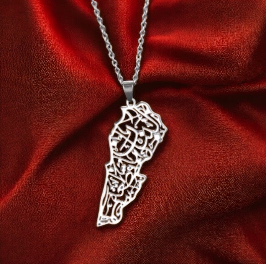 Strong Sign Card Necklace