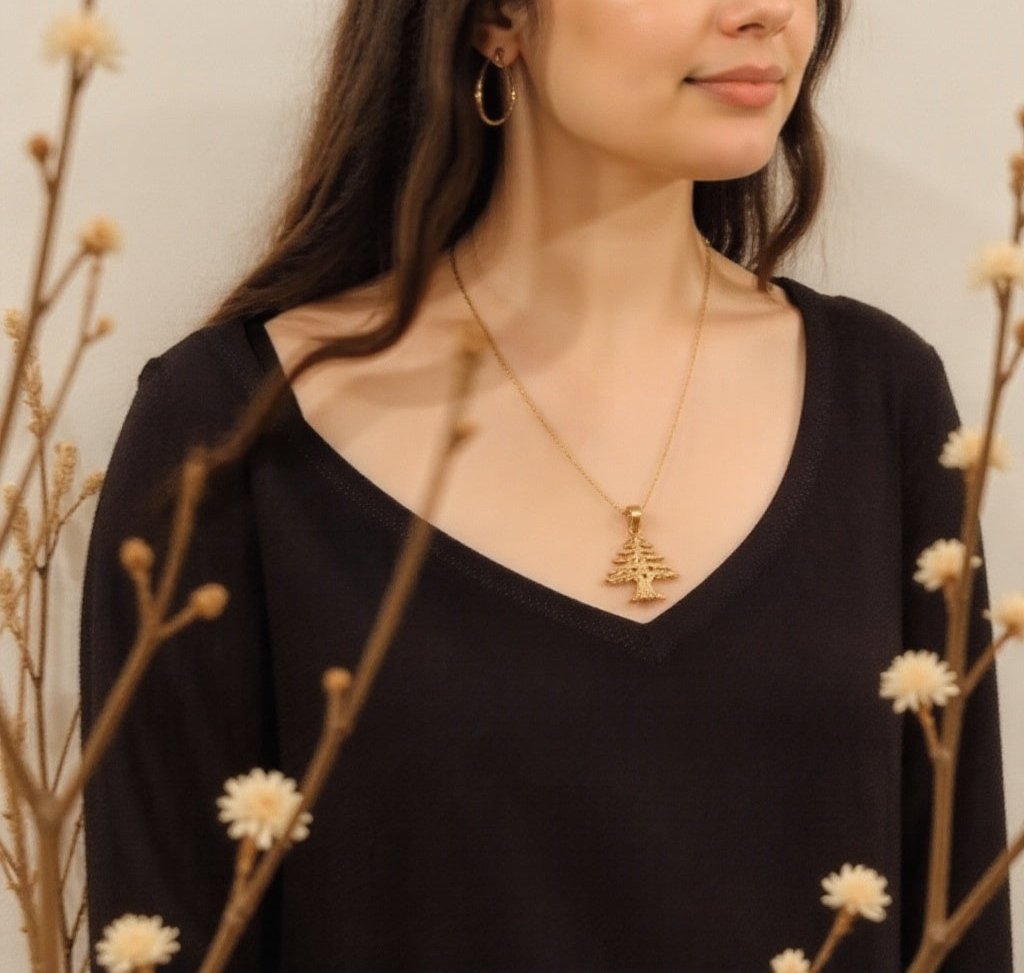 Simple Cedar Necklace