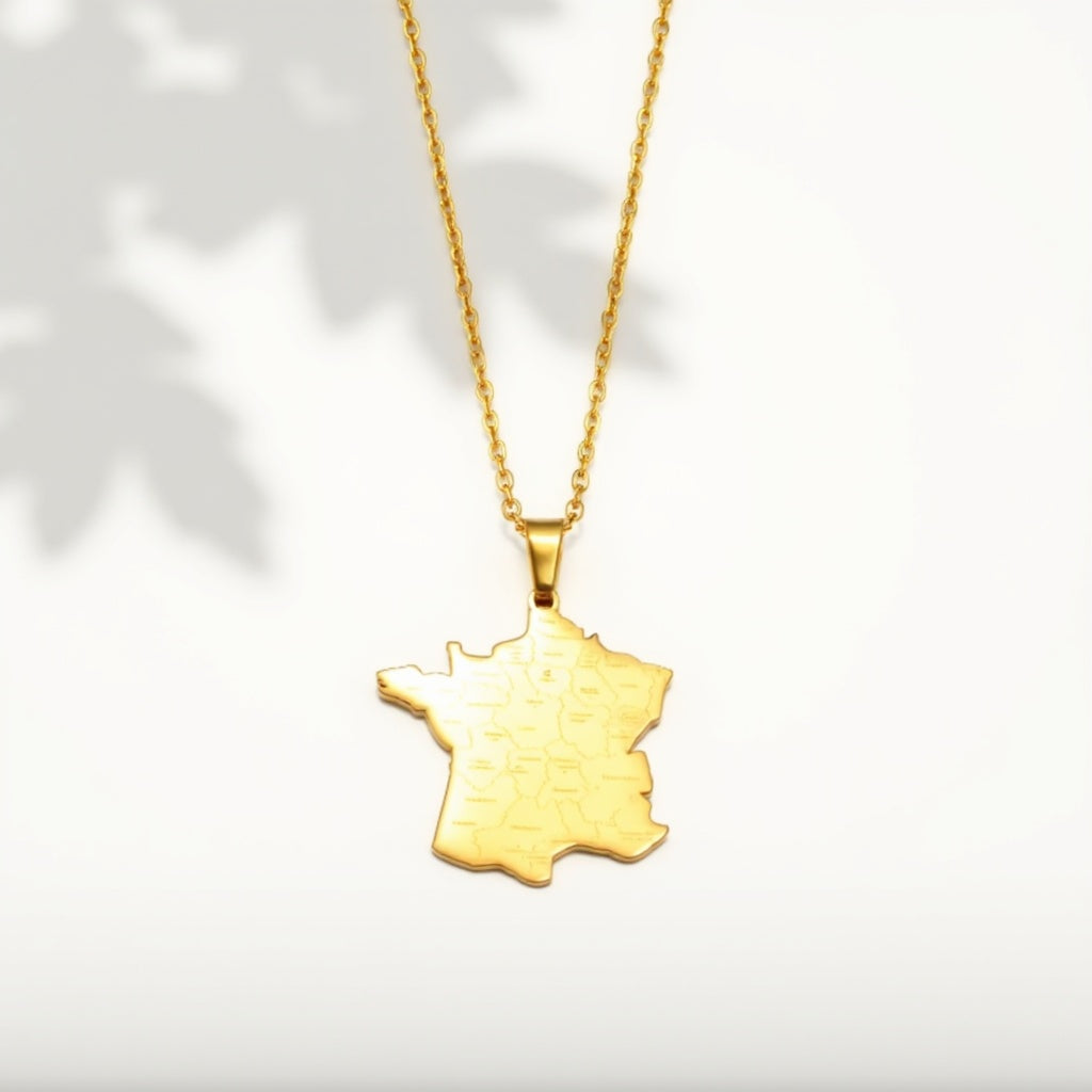 Collier Carte France